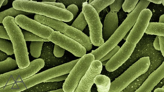 E Coli as seen via electron microscope