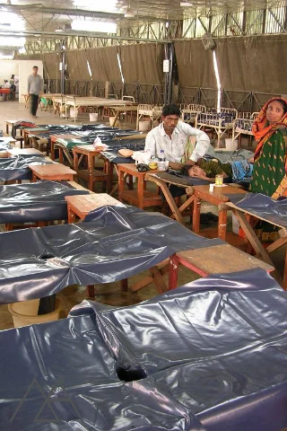 A cholera clinic in Dhaka