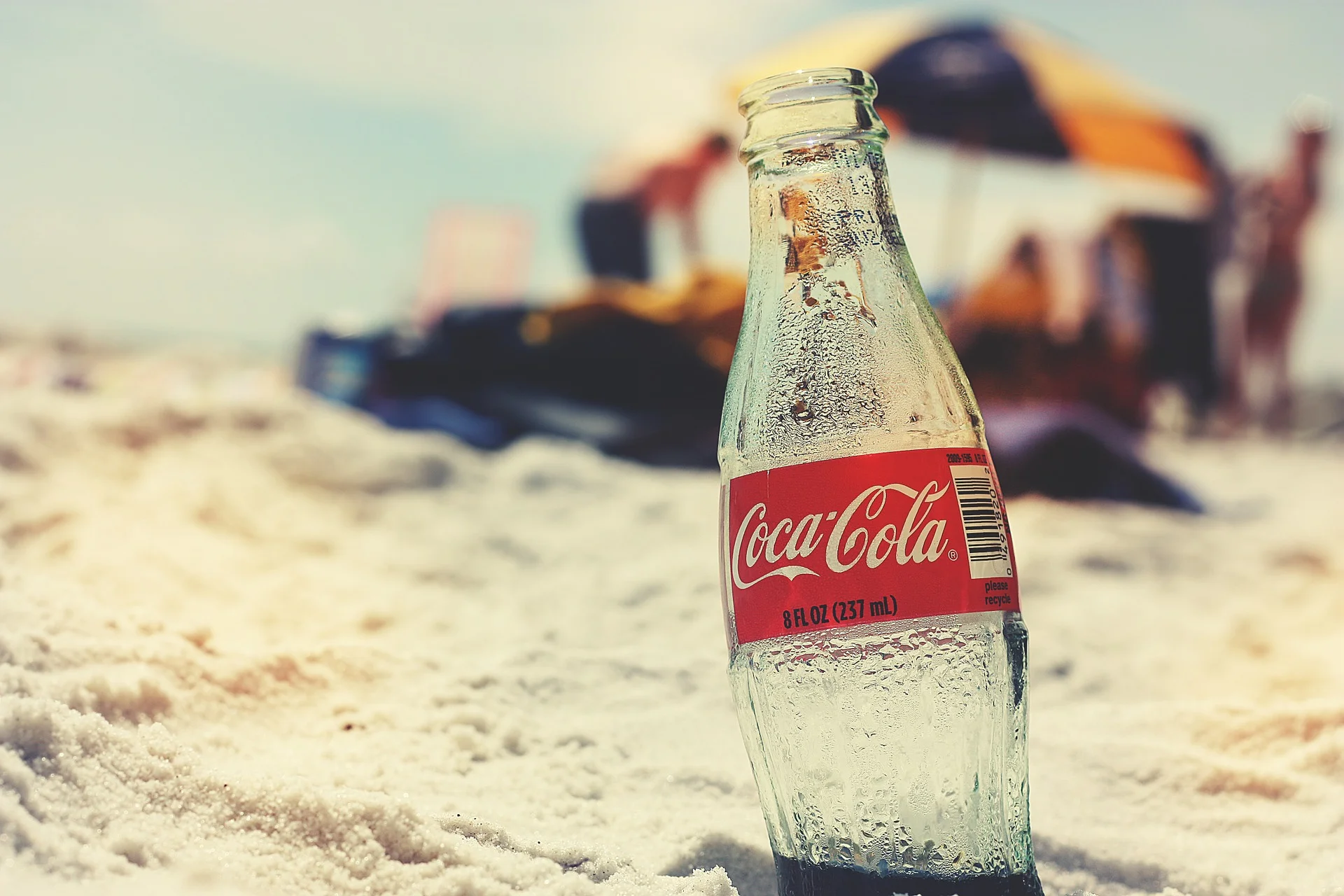 Cold Coke on the beach